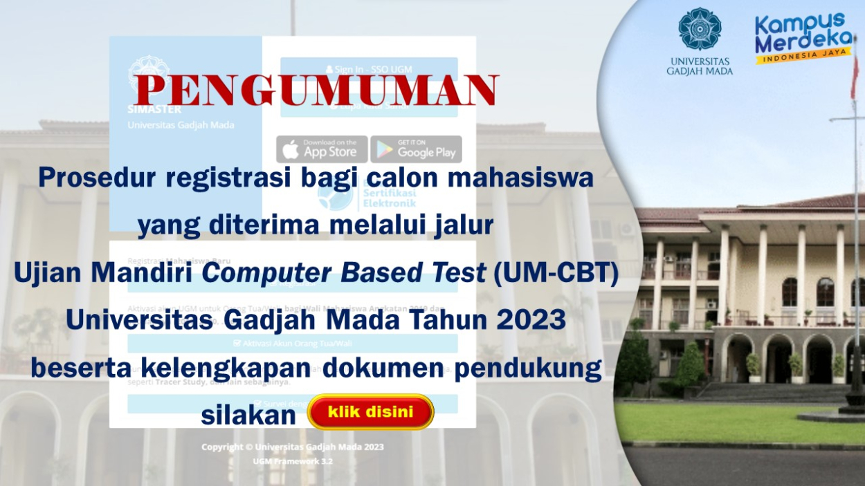 Um.ugm.ac.id – Ujian Masuk UGM