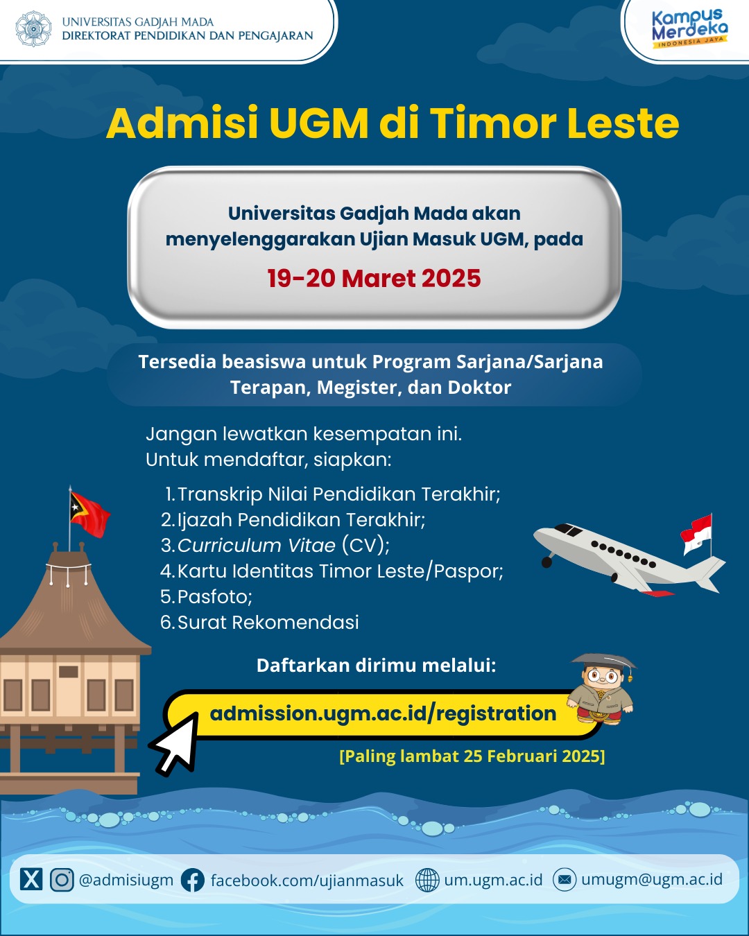 Banner Beasiswa Timor Leste